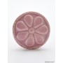 Pink Flower Cupboard Knob