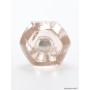 Pink Glass Cupboard Knobs