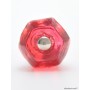 Cherry Red Glass Knobs